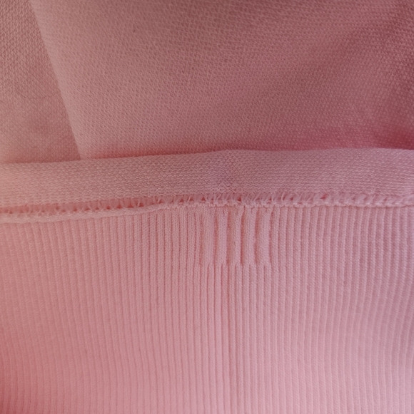 Offline by Aerie Strawberry Mist Sidewalk Seamless Cropped T-shirt Size XXL - Picture 12 of 12